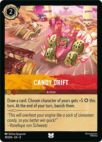 Image for Candy Drift (39/204) [Reign of Jafar] - Disney Lorcana