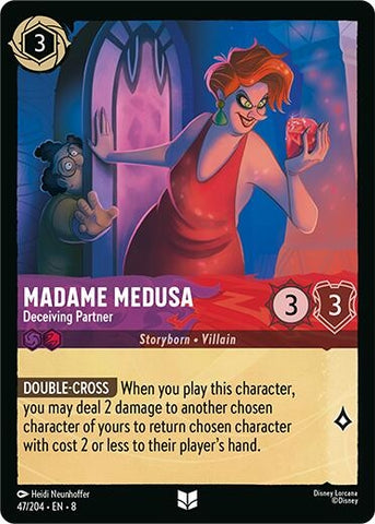 Image for Madame Medusa - Deceiving Partner (47/204) [Reign of Jafar] - Disney Lorcana