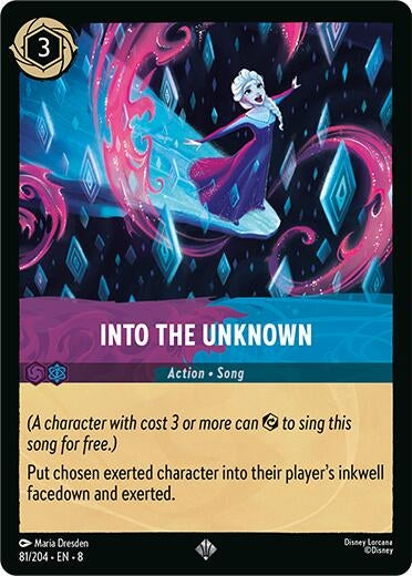 Image for Into the Unknown (81/204) [Reign of Jafar] - Disney Lorcana