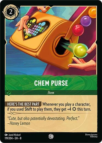 Image for Chem Purse (119/204) [Reign of Jafar] - Disney Lorcana