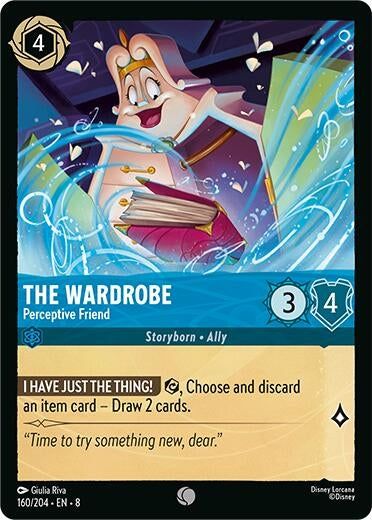 Image for The Wardrobe - Perceptive Friend (160/204) [Reign of Jafar] - Disney Lorcana