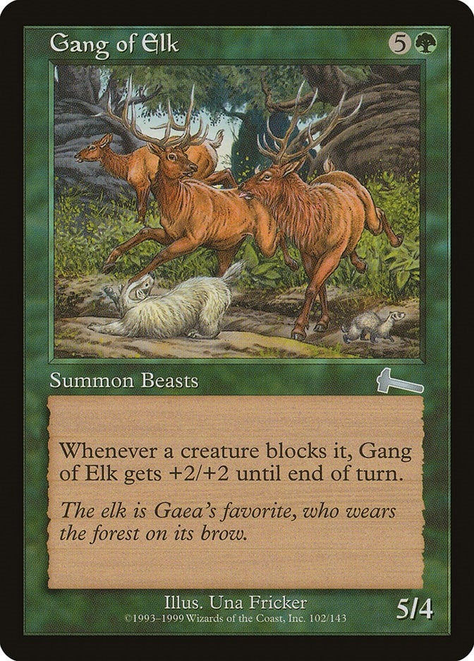 Image for Gang of Elk (102) - Magic: The Gathering