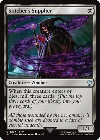 Image for Stitcher's Supplier (287) (Commander: FINAL FANTASY) - Magic: The Gathering