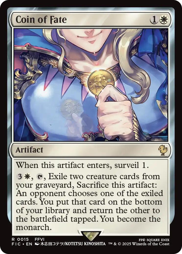Image for Coin of Fate (15) (Commander: FINAL FANTASY) - Magic: The Gathering