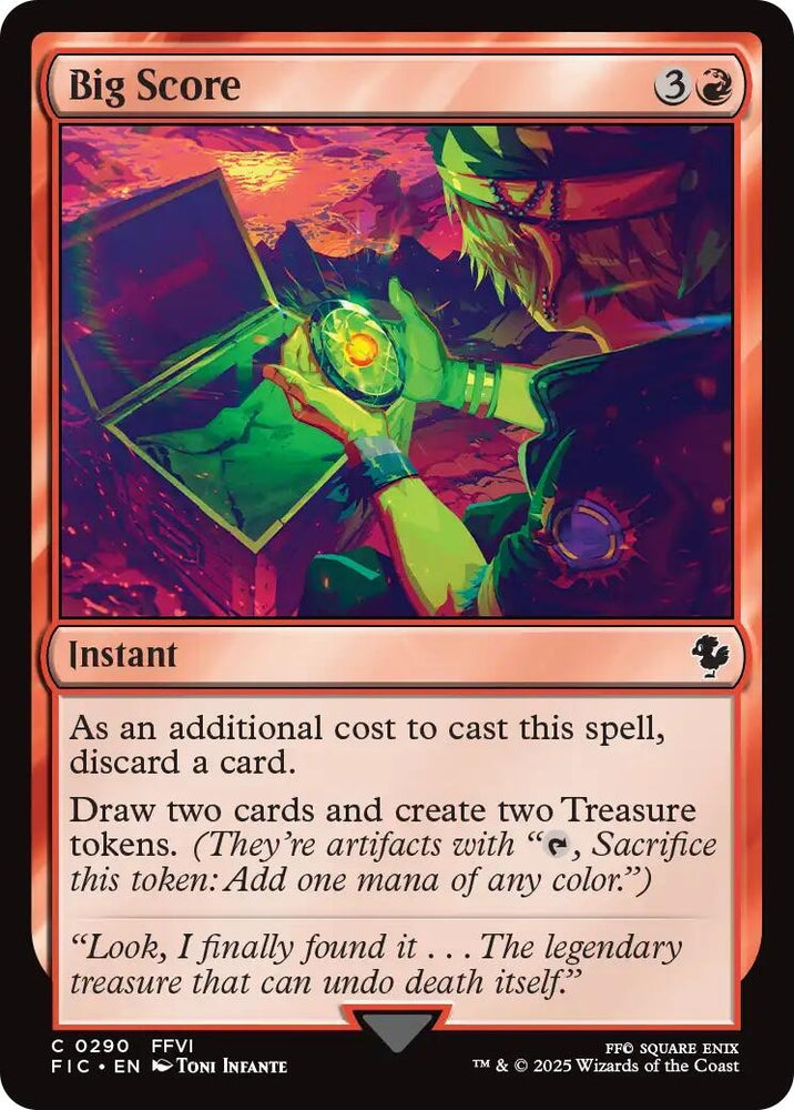 Image for Big Score (290) (Commander: FINAL FANTASY) - Magic: The Gathering