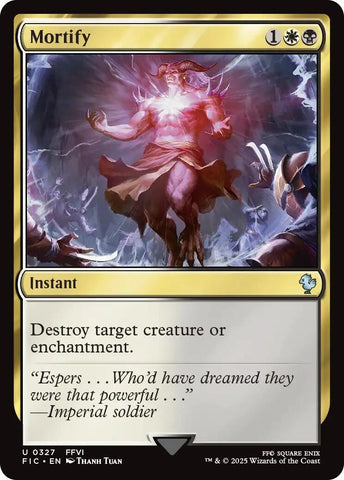 Image for Mortify (327) (Commander: FINAL FANTASY) - Magic: The Gathering
