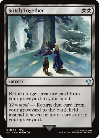 Image for Stitch Together (286) (Commander: FINAL FANTASY) - Magic: The Gathering