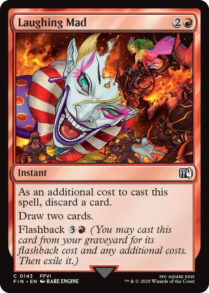 Image for Laughing Mad (143) (FINAL FANTASY) - Magic: The Gathering