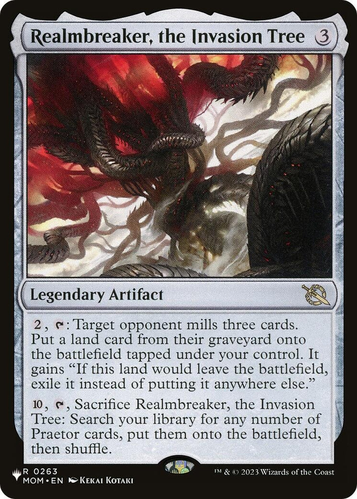Image for Realmbreaker, the Invasion Tree (263) - Magic: The Gathering