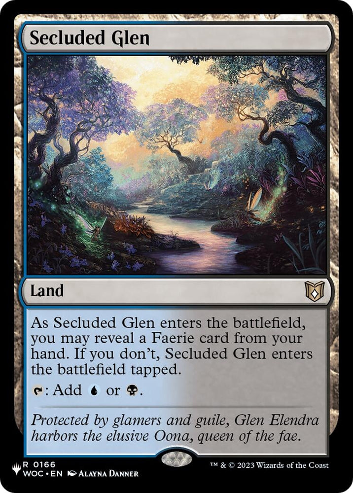 Image for Secluded Glen (166) - Magic: The Gathering