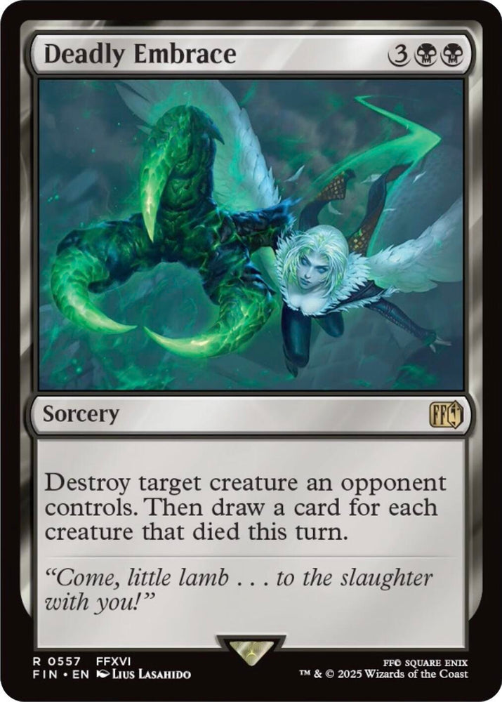 Image for Deadly Embrace (557) (FINAL FANTASY) - Magic: The Gathering