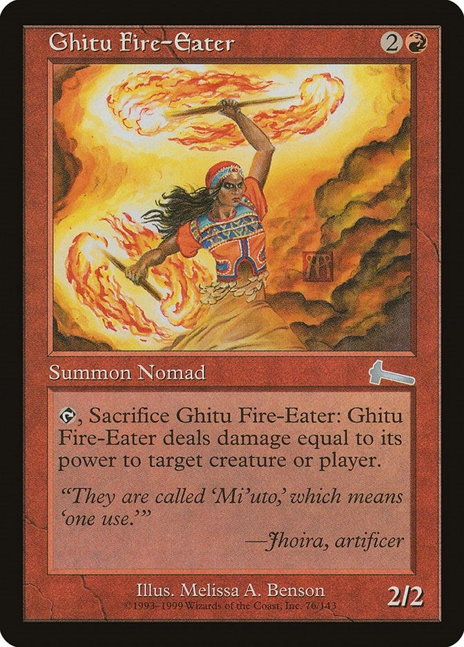 Image for Ghitu Fire-Eater (76) - Magic: The Gathering