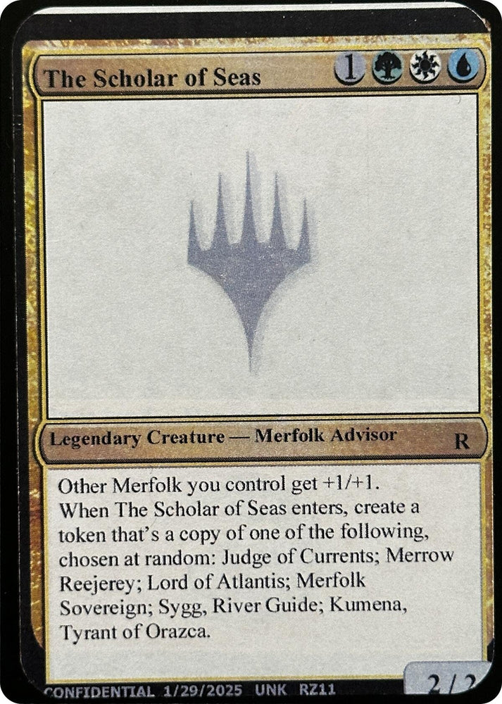 Image for The Scholar of Seas - Magic: The Gathering