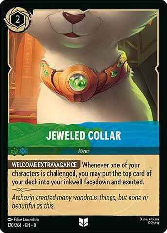 Image for Jeweled Collar (120/204) [Reign of Jafar] - Disney Lorcana