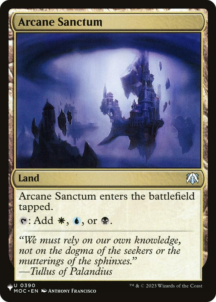 Image for Arcane Sanctum (MOC) (390) - Magic: The Gathering