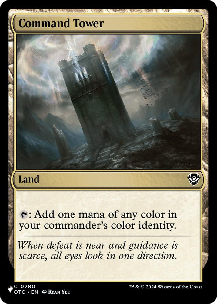 Image for Command Tower (OTC) (280) - Magic: The Gathering