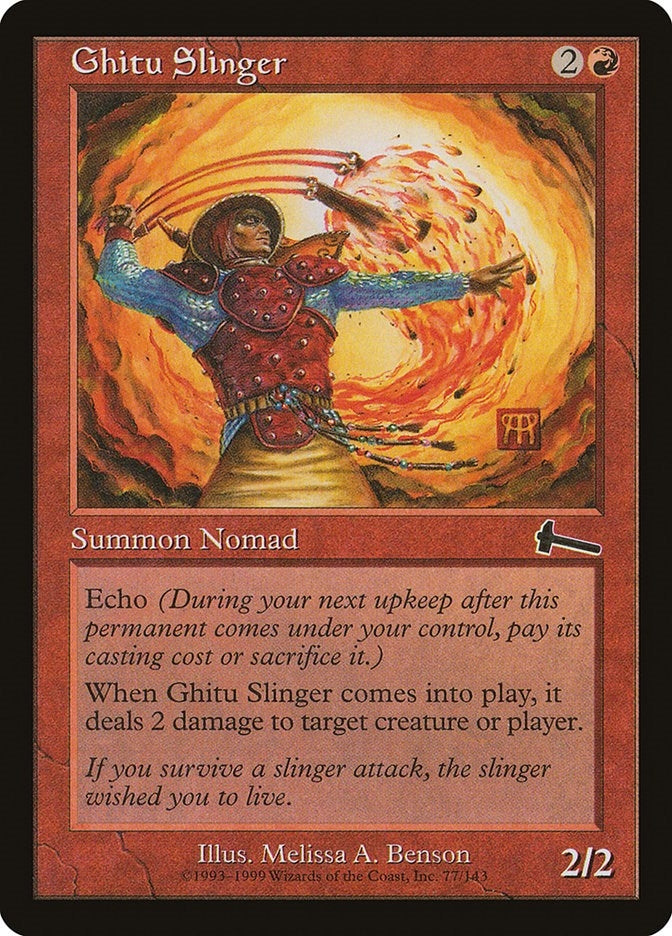 Image for Ghitu Slinger (77) - Magic: The Gathering