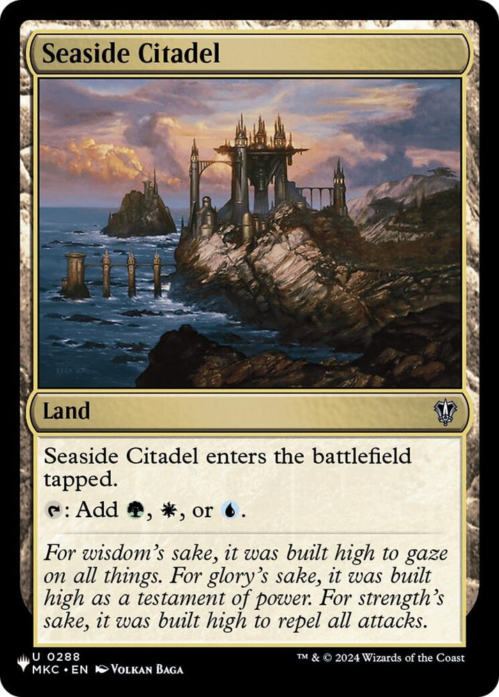 Image for Seaside Citadel (MKC) (288) - Magic: The Gathering