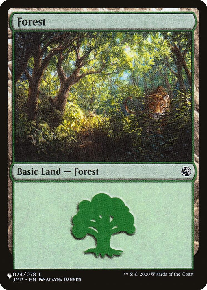 Image for Forest (074) (JMP) (074/078) - Magic: The Gathering