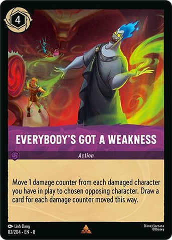 Image for Everybody's Got A Weakness (82/204) [Reign of Jafar] - Disney Lorcana