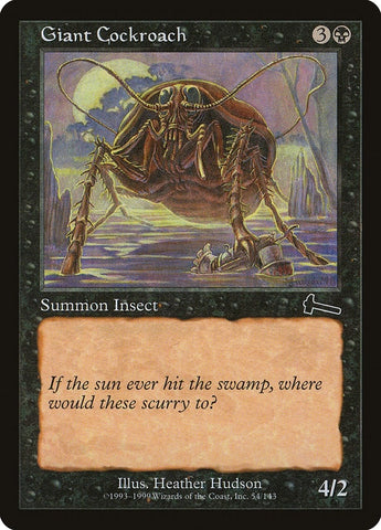 Image for Giant Cockroach (54) - Magic: The Gathering