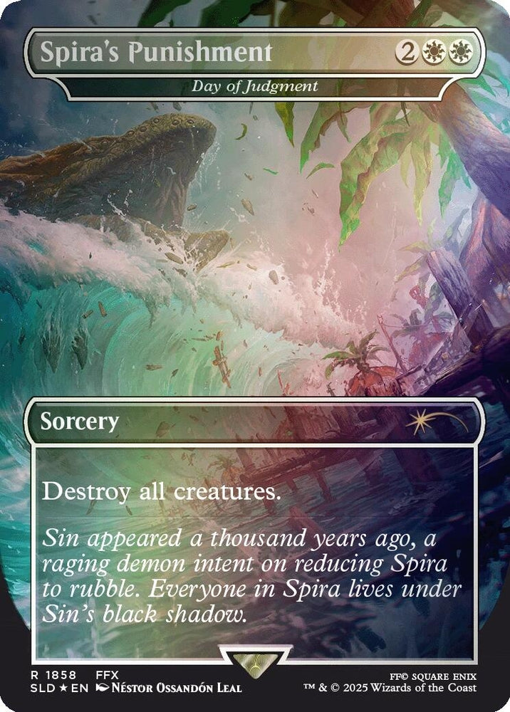 Image for Spira's Punishment - Day of Judgement (Rainbow Foil) (1858) (Secret Lair Drop Series) - Magic: The Gathering