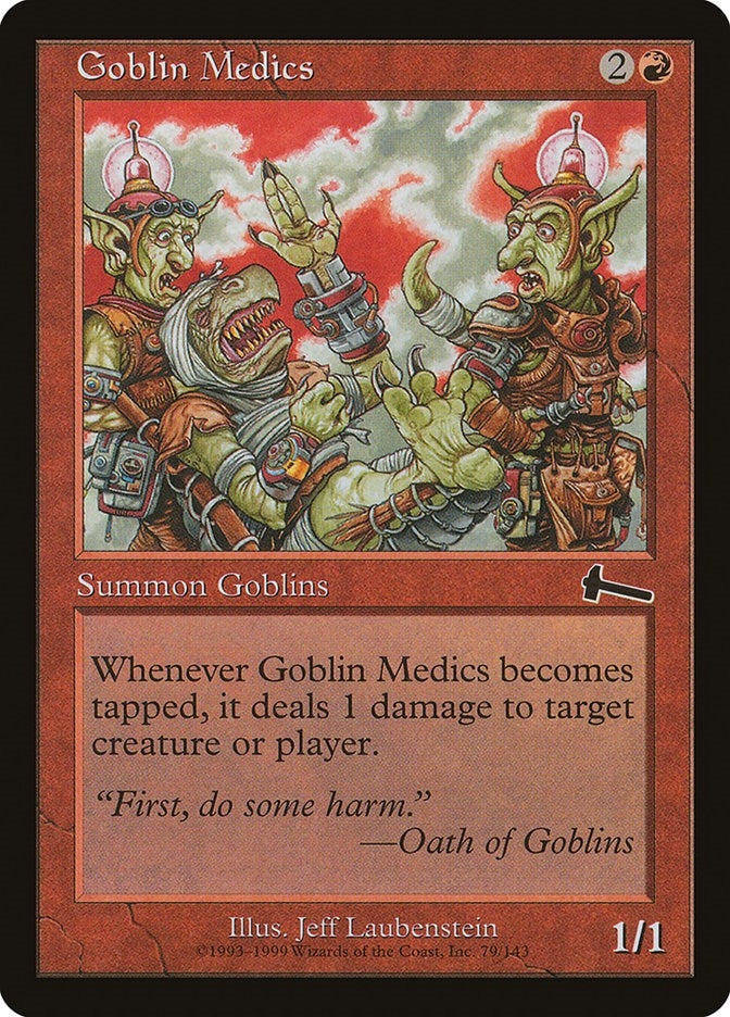 Image for Goblin Medics (79) - Magic: The Gathering