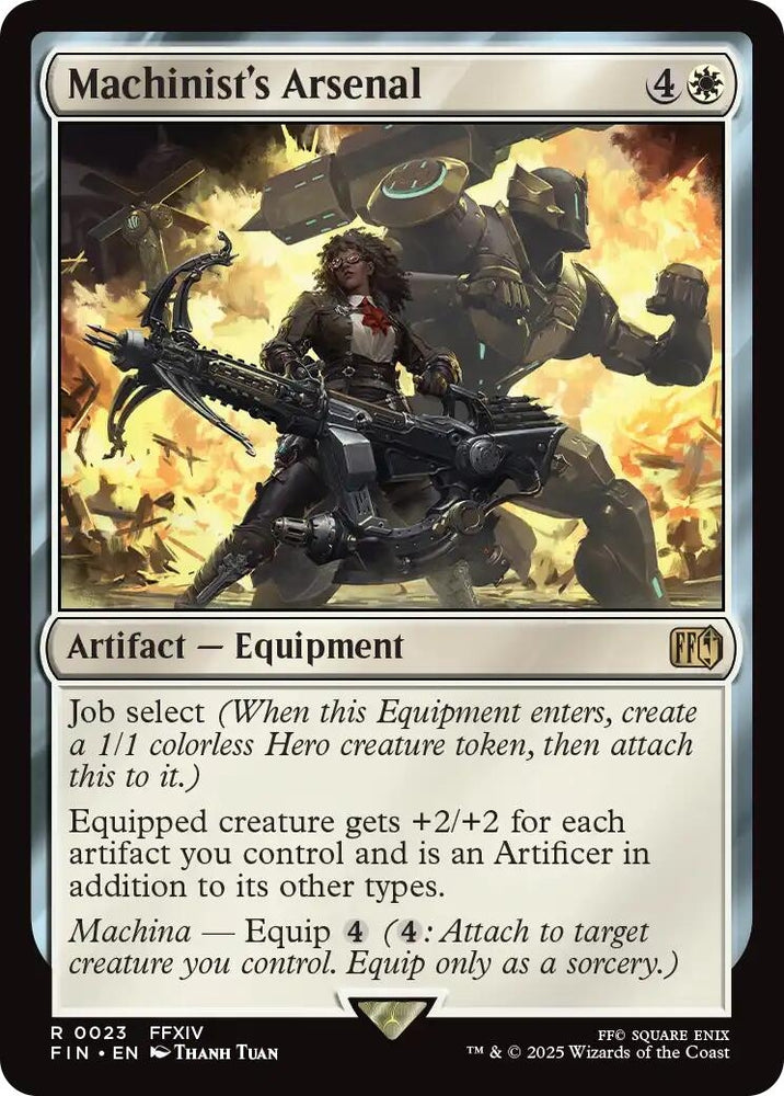 Image for Machinist's Arsenal (23) (FINAL FANTASY) - Magic: The Gathering