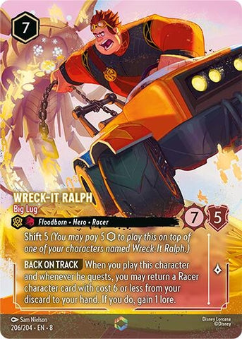 Image for Wreck-It Ralph - Big Lug (Enchanted) (206/204) - Disney Lorcana