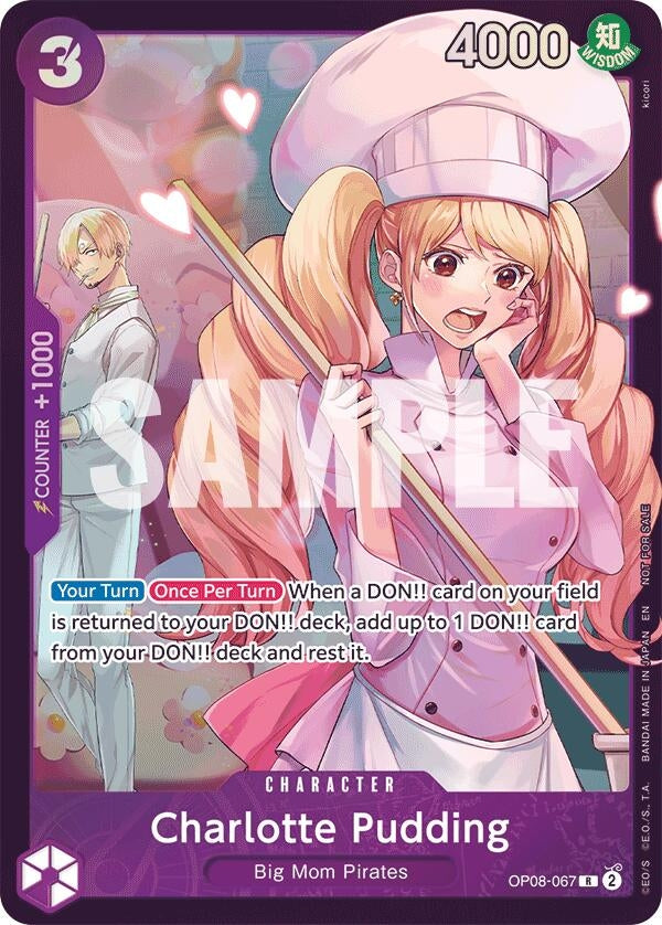 Charlotte Pudding (Store Treasure Cup 2025) (OP08-067) (One Piece Promotion Cards)