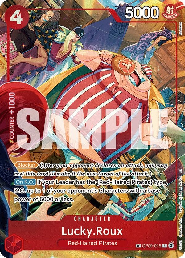Lucky.Roux (TR) (OP09-015) (A Fist of Divine Speed)