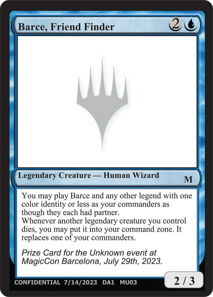 Image for Barce, Friend Finder - Magic: The Gathering