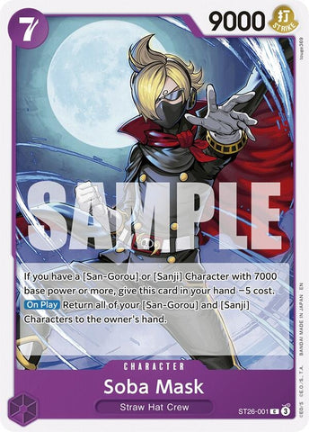 Image for Soba Mask (ST26-001) - One Piece Card Game