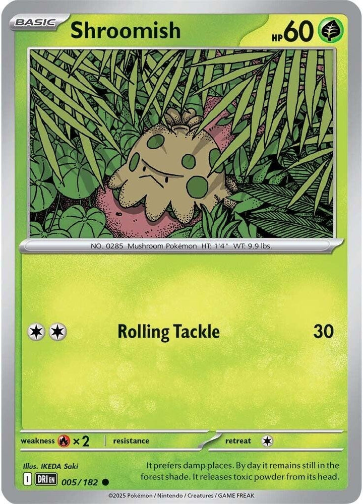 Shroomish 005/182 SV: Destined Rivals