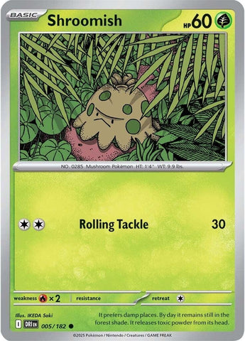 Shroomish 005/182 SV: Destined Rivals