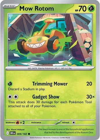 Mow Rotom (009/182) (SV10: Destined Rivals)