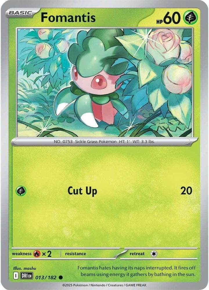 Fomantis 013/182 SV: Destined Rivals