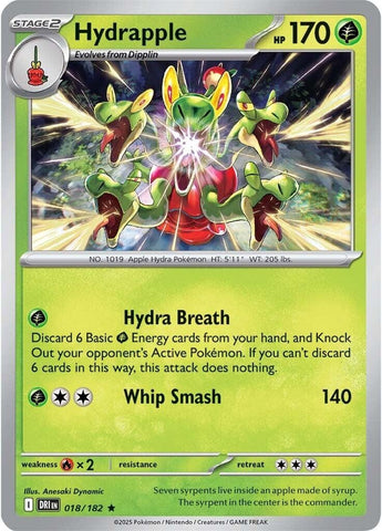 Hydrapple 018/182 SV: Destined Rivals
