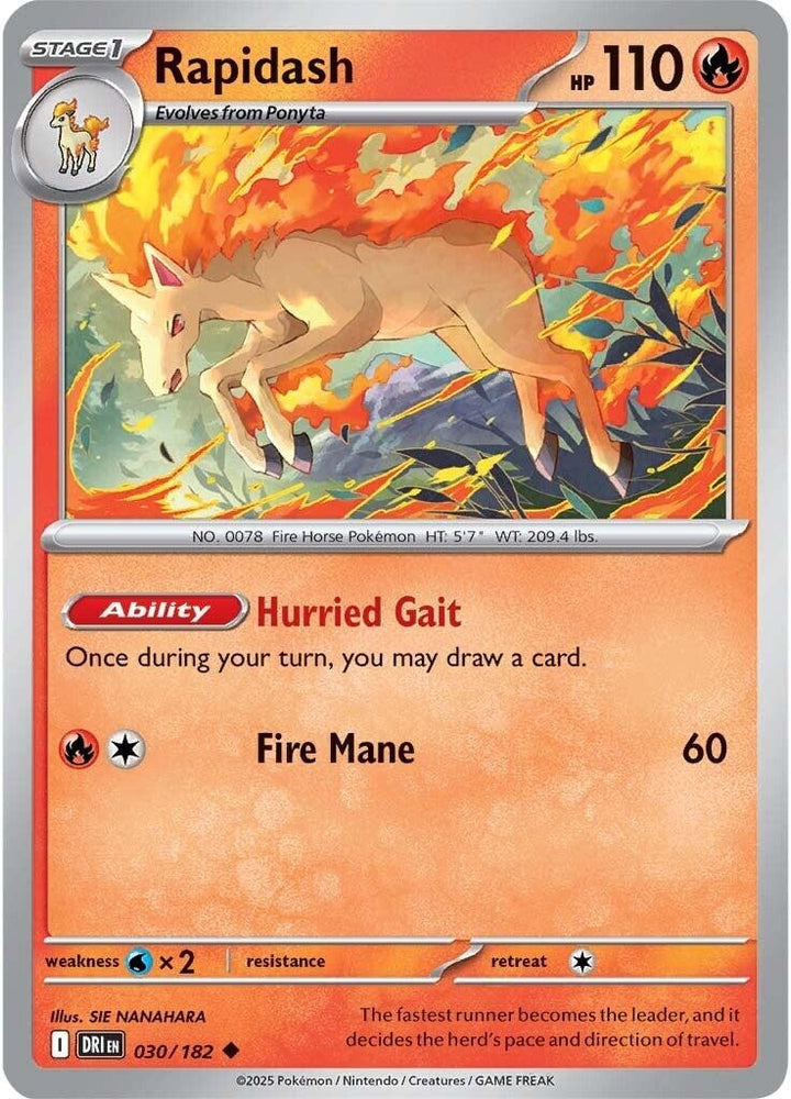 Rapidash 030/182 SV: Destined Rivals