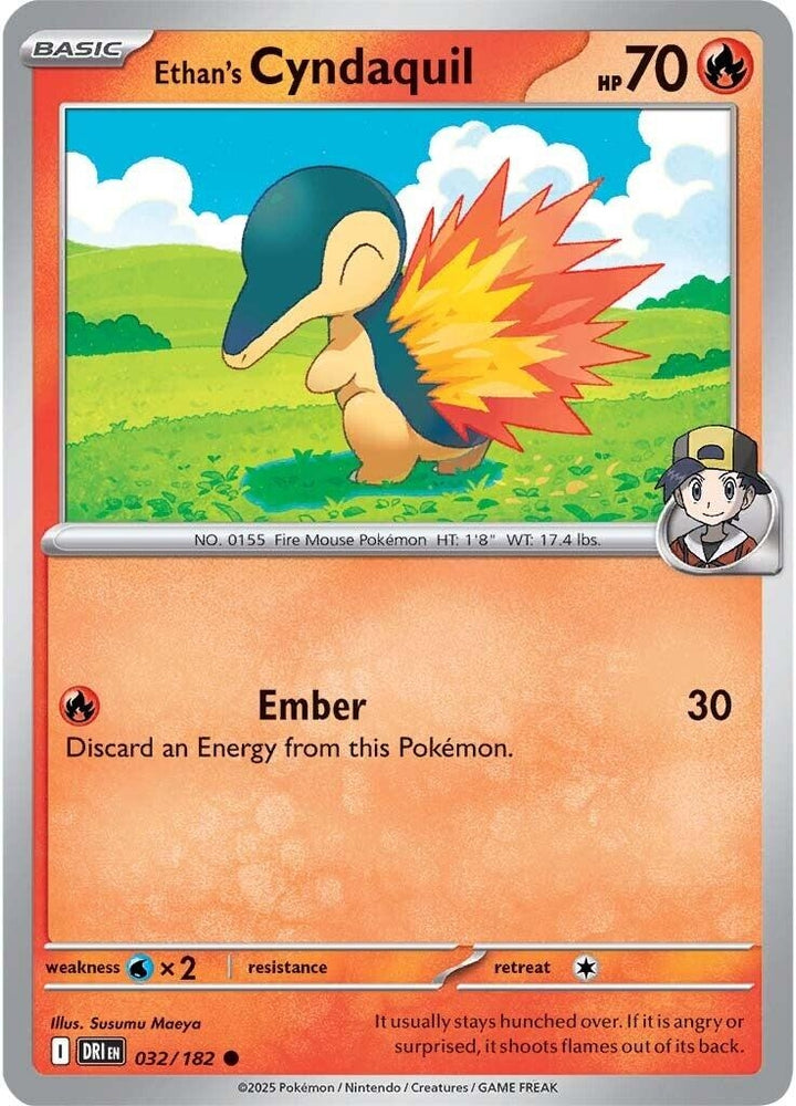 Ethan's Cyndaquil 032/182 SV: Destined Rivals