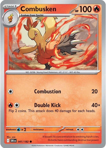 Combusken (041/182) (SV10: Destined Rivals)