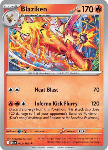 Blaziken 042/182 SV: Destined Rivals