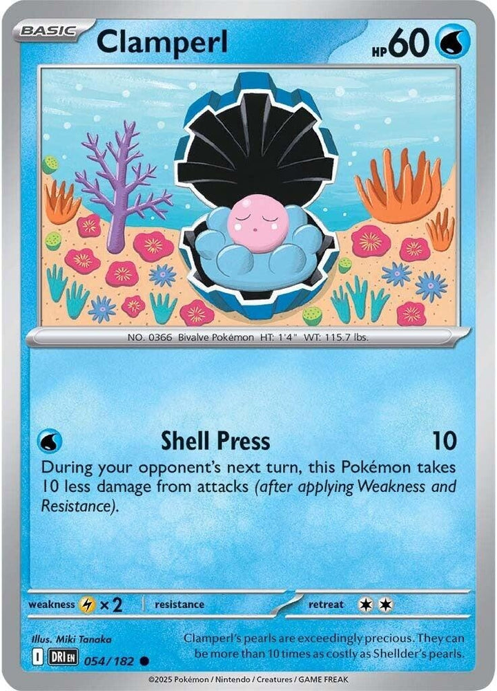 Clamperl 054/182 SV: Destined Rivals