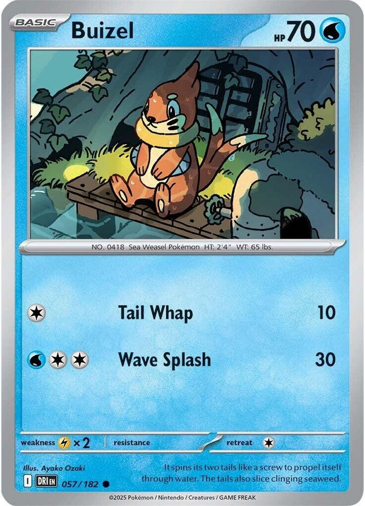 Buizel (057/182) (SV10: Destined Rivals)