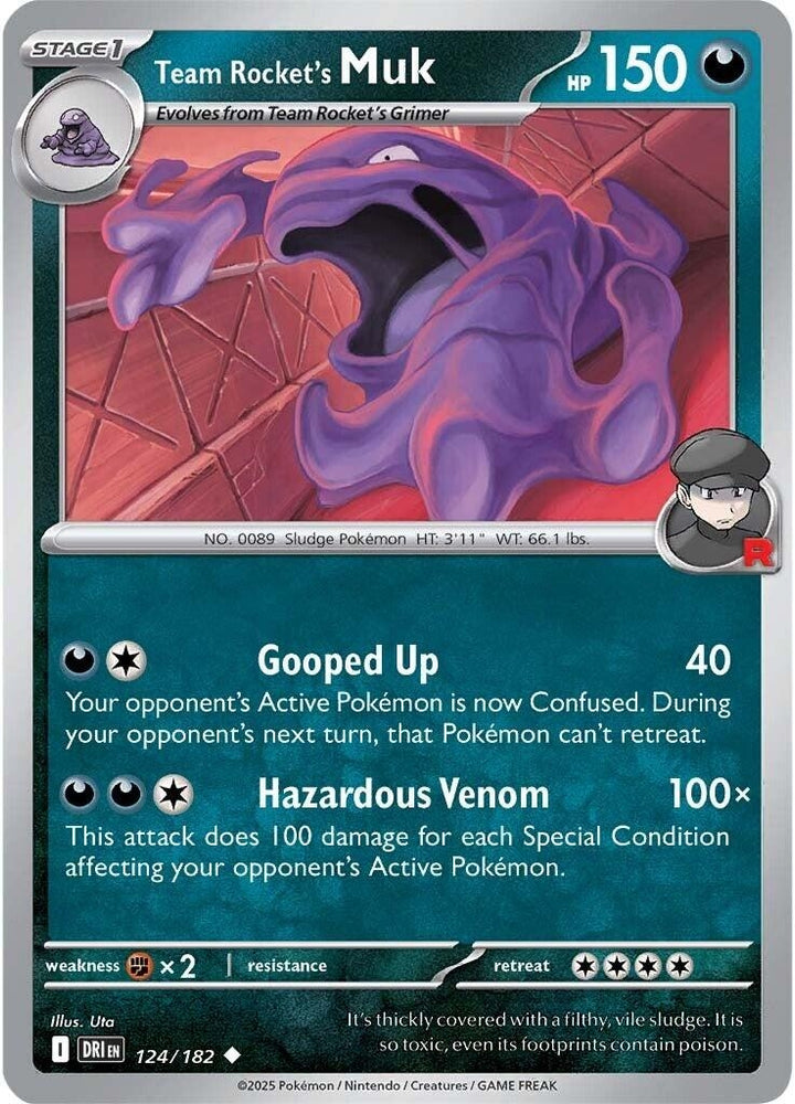 Team Rocket's Muk 124/182 SV: Destined Rivals
