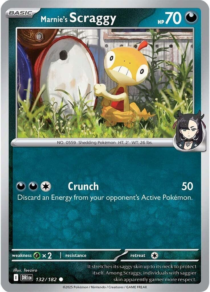 Marnie's Scraggy 132/182 SV: Destined Rivals