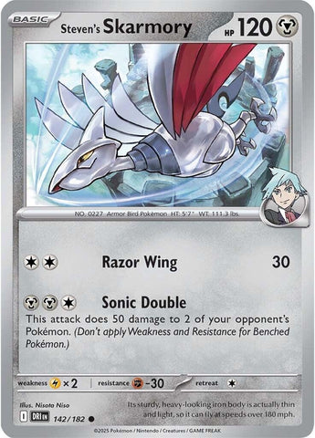 Steven's Skarmory 142/182 SV: Destined Rivals