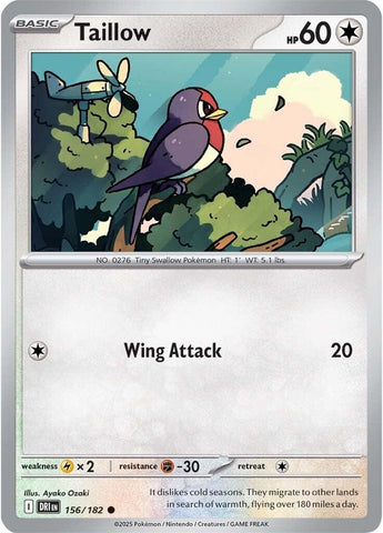 Taillow 156/182 SV: Destined Rivals