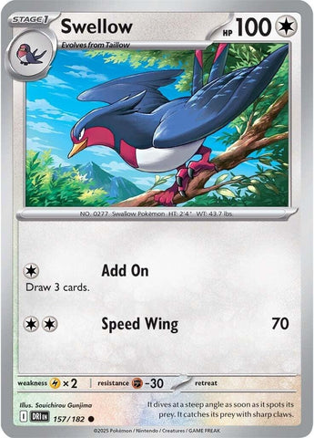 Swellow 157/182 SV: Destined Rivals