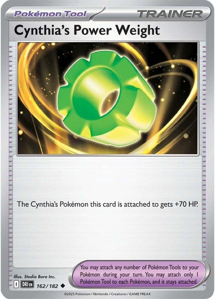 Cynthia's Power Weight 162/182 SV: Destined Rivals